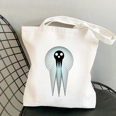 Soul Eater 3 Geantă de cumpărături drăguță, reutilizabilă, geantă de reciclare pentru băcănie, plasă de iută, femei, sacola, geantă de cumpărături pentru femei