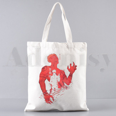 Gojo Satoru Jujutsu Kaisen Cartoon Hip Hop Ručne torbe Torbe na rame Ležerna kupnja Ženska torba Elegantna platnena torba