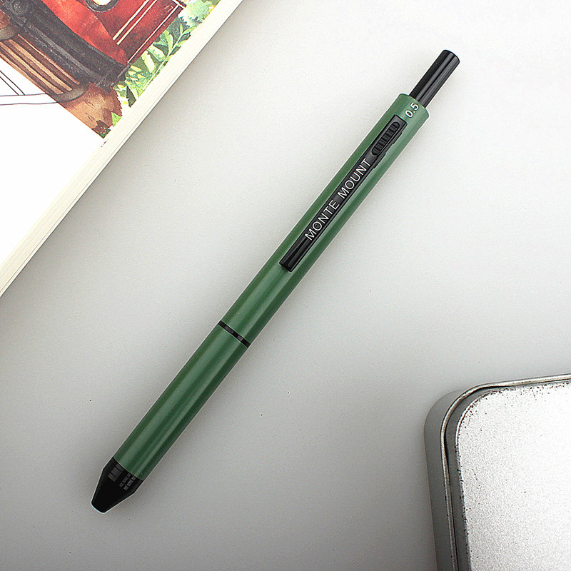 Nova tehnologija Senzor gravitacije 4 u 1 višebojna kemijska olovka Metalna višenamjenska olovka 3-bojni uložak za kemijsku olovku i olovka za olovku