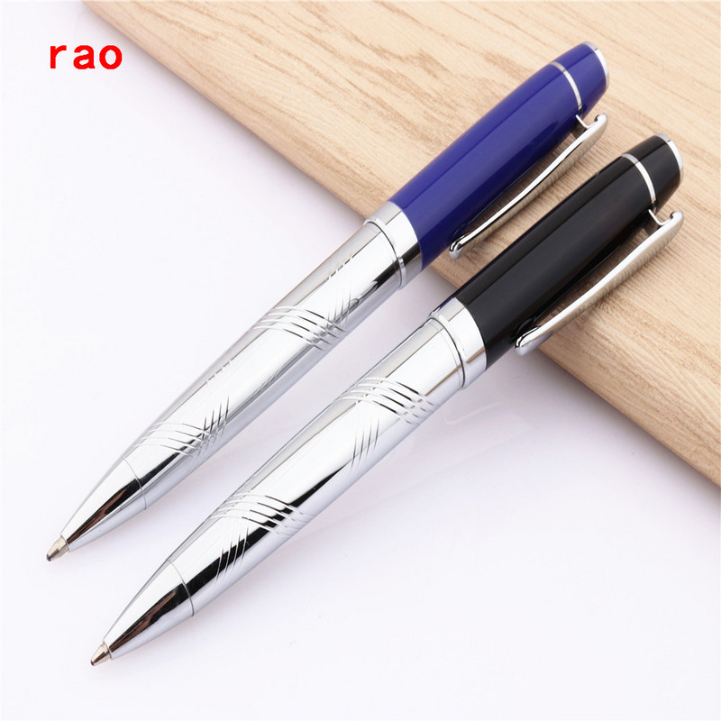 Luksuzni 800 Black for blue hat Platinum Školski pribor Uredski materijal Kemijska olovka srednjeg vrha Novo