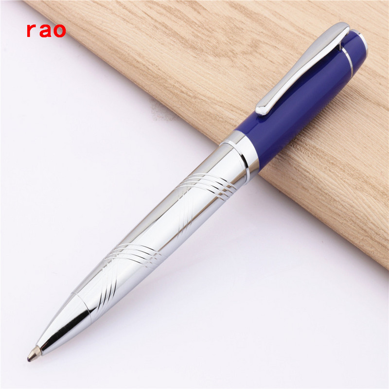 Luksuzni 800 Black for blue hat Platinum Školski pribor Uredski materijal Kemijska olovka srednjeg vrha Novo