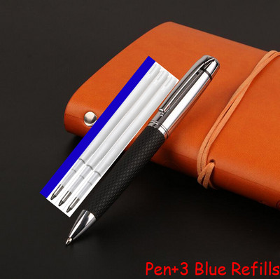 Novi dolazak iz 2023. Visokokvalitetna metalna kemijska olovka Poslovna muška PU kožna poklon olovka za pisanje Kupi 2 Pošalji poklon