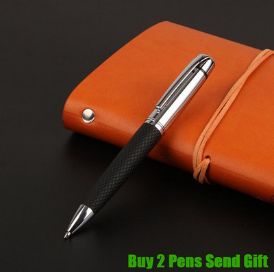 Novi dolazak iz 2023. Visokokvalitetna metalna kemijska olovka Poslovna muška PU kožna poklon olovka za pisanje Kupi 2 Pošalji poklon