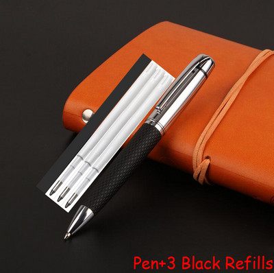 Novi dolazak iz 2023. Visokokvalitetna metalna kemijska olovka Poslovna muška PU kožna poklon olovka za pisanje Kupi 2 Pošalji poklon