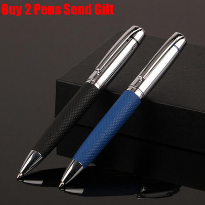 2023 New Arrival Υψηλής ποιότητας Μεταλλικό Στυλό Ballpoint Business Men Δερμάτινο PU Δώρο στυλό γραφής Αγορά 2 Αποστολή δώρου