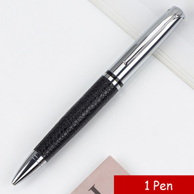 Novi dolazak iz 2023. Visokokvalitetna metalna kemijska olovka Poslovna muška PU kožna poklon olovka za pisanje Kupi 2 Pošalji poklon