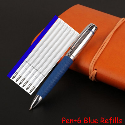 Novi dolazak iz 2023. Visokokvalitetna metalna kemijska olovka Poslovna muška PU kožna poklon olovka za pisanje Kupi 2 Pošalji poklon