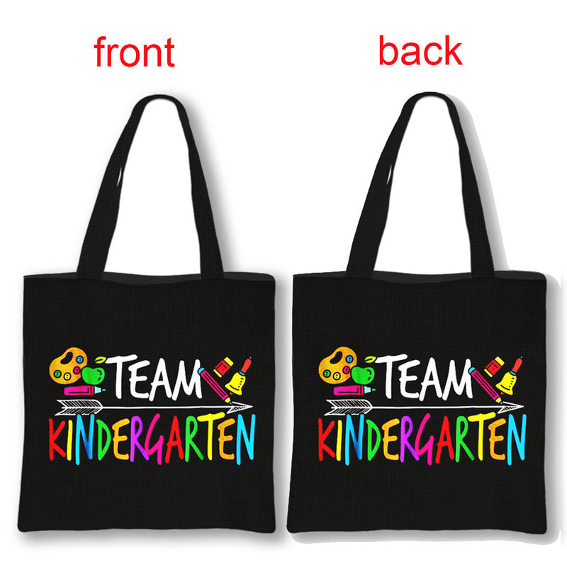 Dėkojame mokytojo pirkinių krepšiai Superhero mokytojų moterų krepšiai ant pečių, skirti kelionėms mergaičių rankinė Didelės talpos laikymo krepšys Dovana