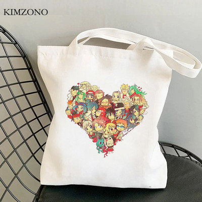 Fairy Tail τσάντα για ψώνια shopper tote Bolsa τσάντα χεριού βαμβακερή τσάντα από γιούτα τσάντα δίχτυ υφασμάτινο υφασμάτινο κορδόνι σακόλα