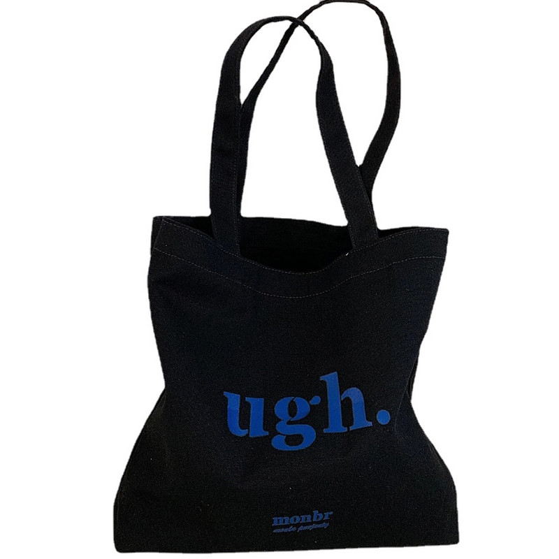 Nova ženska platnena torba za kupnju OMG torba za knjige Ženska torba za rame od pamučne tkanine Eko ručna torba Tote Tote za kupovinu namirnica za višekratnu upotrebu