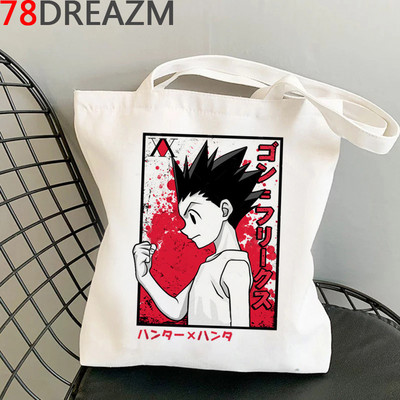 Hunter x Hunter torba za kupnju pamuk bolso platno bolsas de tela torba od jute torba za kupnju ecobag sklopiva sac tissu