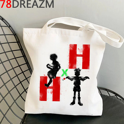 Hunter x Hunter torba za kupnju pamuk bolso platno bolsas de tela torba od jute torba za kupnju ecobag sklopiva sac tissu