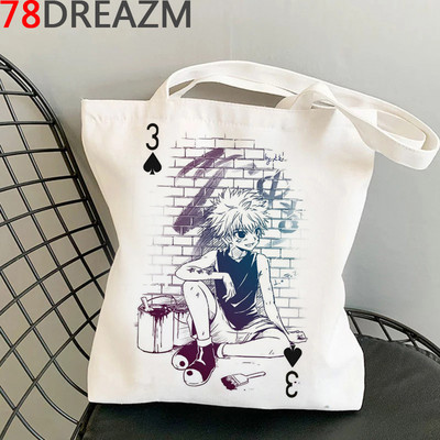 Hunter x Hunter torba za kupnju pamuk bolso platno bolsas de tela torba od jute torba za kupnju ecobag sklopiva sac tissu