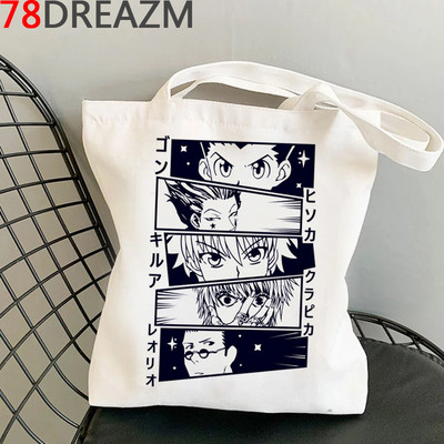Hunter x Hunter torba za kupnju pamuk bolso platno bolsas de tela torba od jute torba za kupnju ecobag sklopiva sac tissu