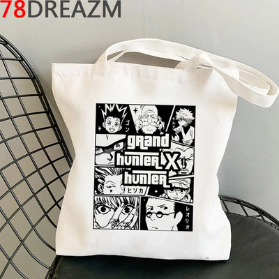 Hunter x Hunter torba za kupnju pamuk bolso platno bolsas de tela torba od jute torba za kupnju ecobag sklopiva sac tissu