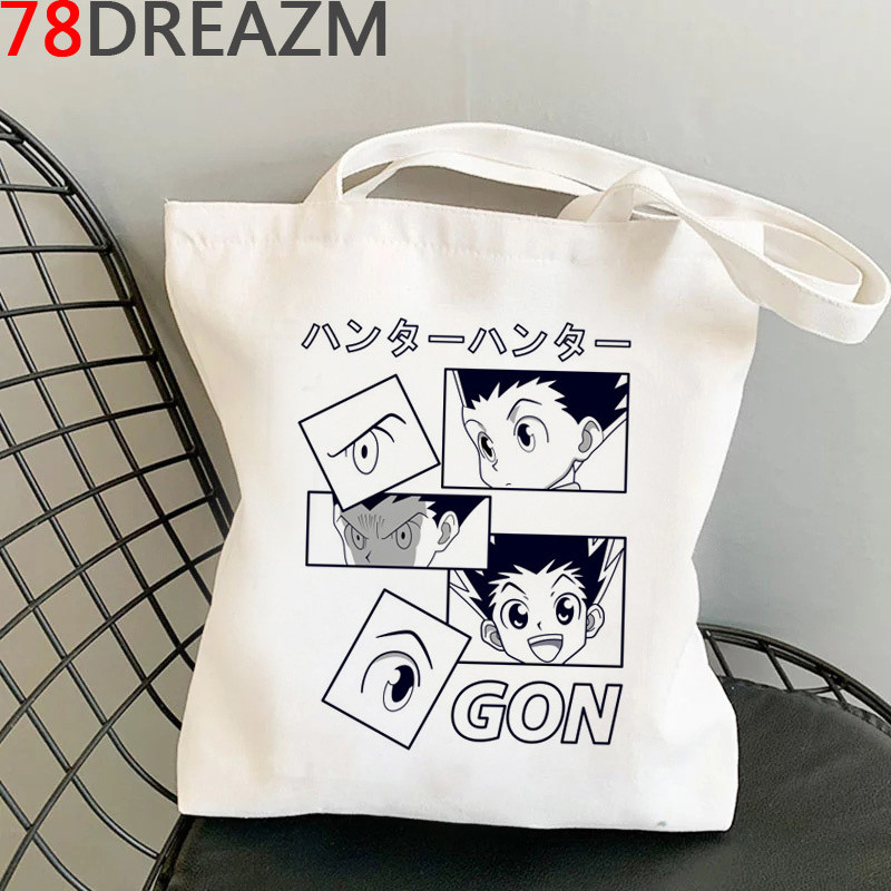 Hunter x Hunter torba za kupnju pamuk bolso platno bolsas de tela torba od jute torba za kupnju ecobag sklopiva sac tissu