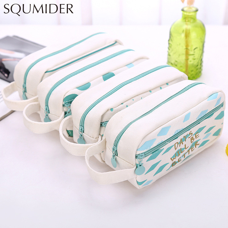 Kreativna pernica Jednostavne velike torbe za olovke Studentske pernice velikog kapaciteta Kutija Školski pribor za djecu Papirnice