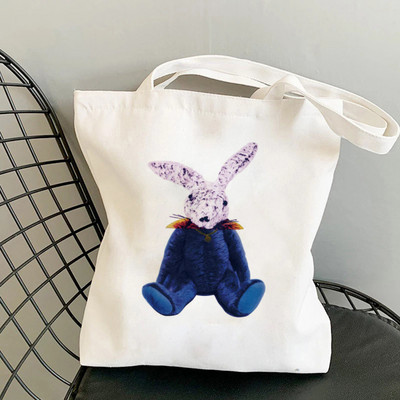 2022. Nova platnena šik ležerna ins velika kupovna ulična ručna torba Ljupka ženska torba s crtanim zečevima i životinjama, modni novčanik, ženska torba