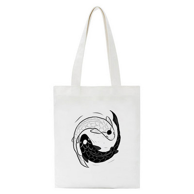 Avatar The Last Airbender Aang Appa Anime Badass Art Platnena torba Totes Bags Shopper Shopping Torbe Ručna torba Djevojke Ležerne torbe za knjige
