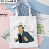 nákupná taška Umbrella Academy nákupná opakovane použiteľná bolsa bolsas de tela taška na potraviny vak cabas bolsas ecologicas šnúrka