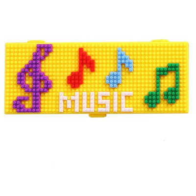 Block puzzle pernica Crtić slatka kutija za pismarice DIY pernica Kutija za olovke Intelektualna djeca Ručno izrađena torba za pisarice poklon