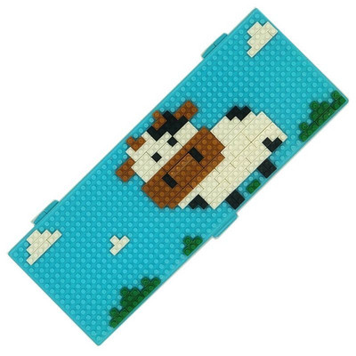 Block puzzle pernica Crtić slatka kutija za pismarice DIY pernica Kutija za olovke Intelektualna djeca Ručno izrađena torba za pisarice poklon