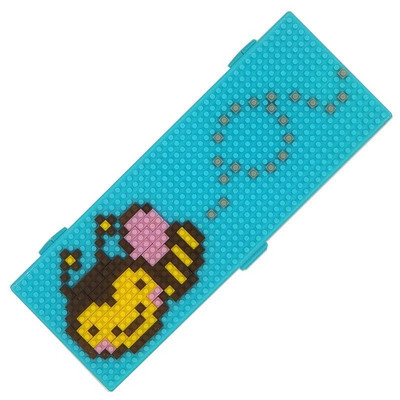 Block puzzle pernica Crtić slatka kutija za pismarice DIY pernica Kutija za olovke Intelektualna djeca Ručno izrađena torba za pisarice poklon