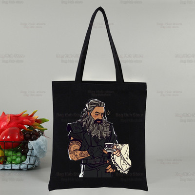 Steagul nostru înseamnă moarte, pisică, steagul, geantă din pânză, genți negre, harajuku, ocazional pentru femei, genți de umăr pentru cumpărături ecologice