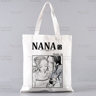 Nana Manga platnena torba velikog kapaciteta BLAST Ren Honjo ručna torba Nana Osaki torba za rame Tote Nana Komatsu studentska torba za višekratnu upotrebu