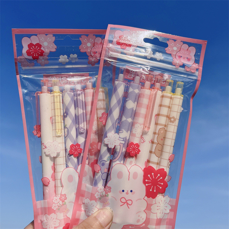 TULX stacionarūs grįžimo į mokyklą raštinės reikmenys rašikliai kawaii biuro reikmenys mieli mokykliniai reikmenys rožiniai mokykliniai reikmenys šaunūs rašikliai