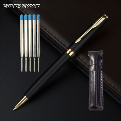 Luksuzni visokokvalitetni metal 388 za nehrđajući čelik Poslovni uredski školski pribor Kemijska olovka Zlatna kopča Novo