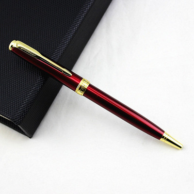 Luksuzni visokokvalitetni metal 388 za nehrđajući čelik Poslovni uredski školski pribor Kemijska olovka Zlatna kopča Novo