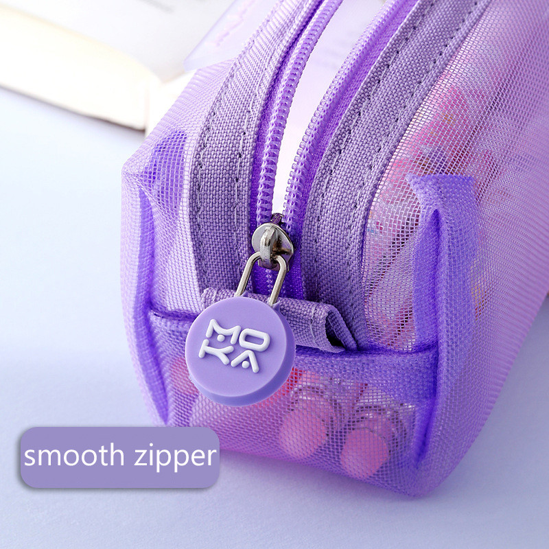 Kawaii Grid zīmuļu futrāļi meitenēm un zēniem Jauki korejiešu rakstāmpiederumu zīmuļu soma ofisa soma Atpakaļ uz skolu Kancelejas piederumi