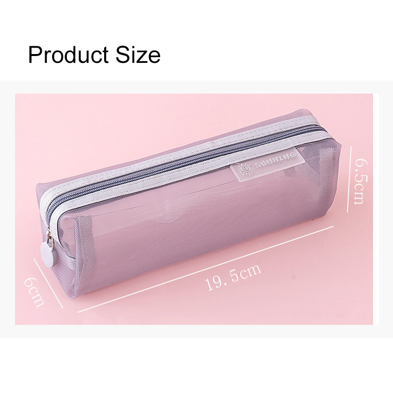 Kawaii Grid zīmuļu futrāļi meitenēm un zēniem Jauki korejiešu rakstāmpiederumu zīmuļu soma ofisa soma Atpakaļ uz skolu Kancelejas piederumi