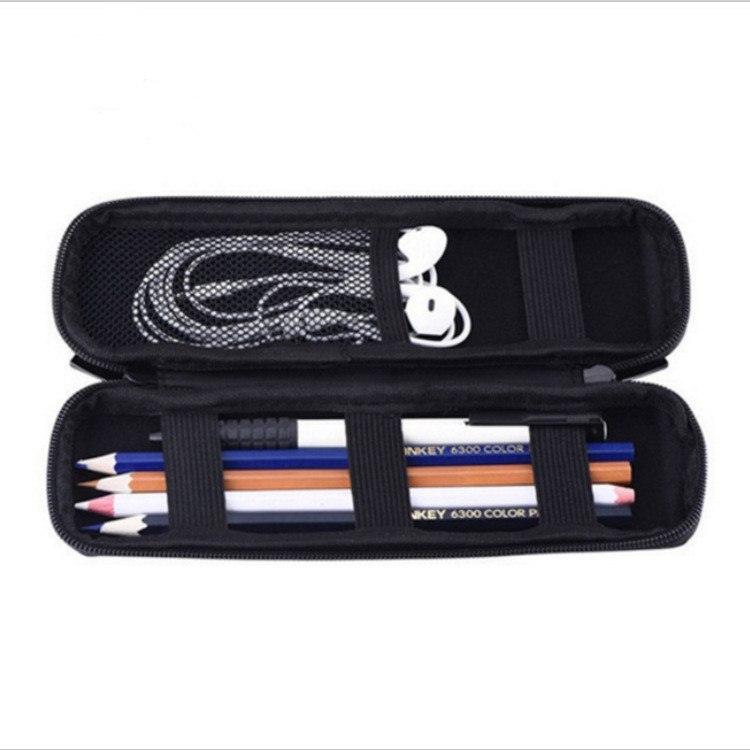 EZONE Black EVA Hard Shell Stylus rašiklio pieštuko dėklo laikiklis Apsauginis nešiojimo dėžutės maišelio laikymo konteineris tušinukų rašikliui