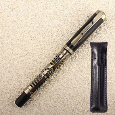 luxus iskola Golyóstoll Fém high-end üzleti irodai ajándékok aláírás toll PU ceruzazsákok választani
