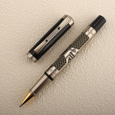 pix pentru școală de lux Metal, cadouri de birou de afaceri de vârf, pix semnătură Genți de creion din PU alege