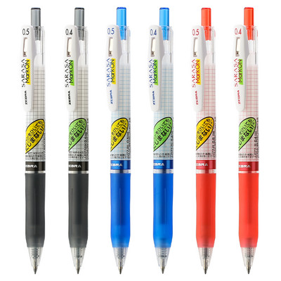 ZEBRA SARASA JJ77 JELZÉS A zselés tollakon 0,4 mm-es 0,5 mm-es, gyorsan száradó, nem virágzó, nem homályos japán írószerek diák irodaszerek