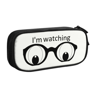 Kawaii Trendy Optičarske naočale Pernica za djevojčice i dječake Velika pohrana Optometristička pernica Školski pribor