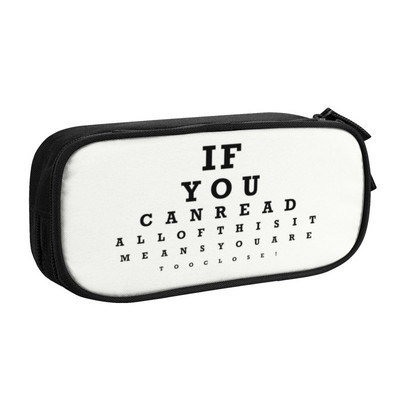 Kawaii Trendy Optičarske naočale Pernica za djevojčice i dječake Velika pohrana Optometristička pernica Školski pribor