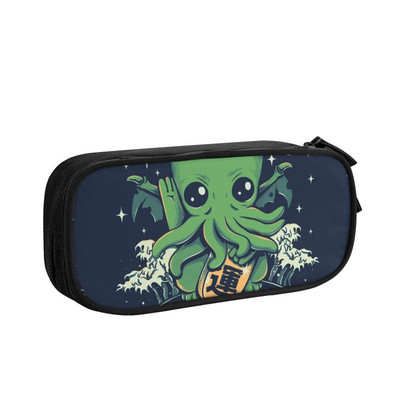 Kawaii Cthulhu Great Old Ones Damasc Truse pentru creion pentru băieți Gilrs Spațiu mare Lovecraft Mythos Monster Geantă pentru creion Papetarie