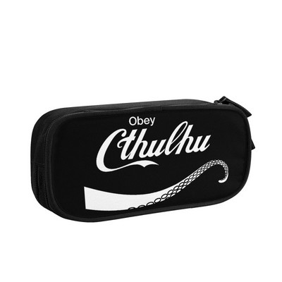 Kawaii Cthulhu Great Old Ones Damasc Truse pentru creion pentru băieți Gilrs Spațiu mare Lovecraft Mythos Monster Geantă pentru creion Papetarie