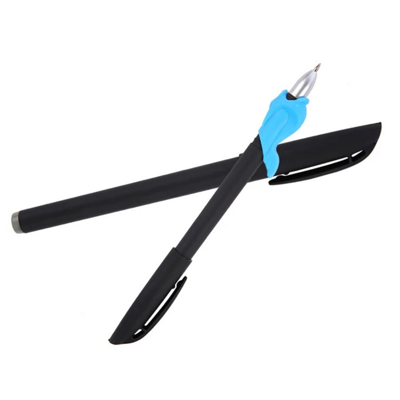 Pix cu bilă de glumă magică cu cerneală dispărută, invizibil lent, într-o oră, pixuri cu bilă decolorate + 10 buc. Suport pentru stilou de reumplere, caligrafie pentru copii