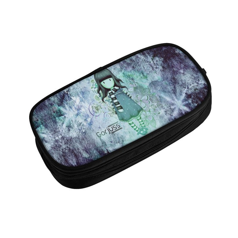 Santoro Gorjuss Cutie de creion pentru școală cu desene animate Fete Băieți Capacitate mare Anime Girl Husă pentru creion Papetărie pentru studenți