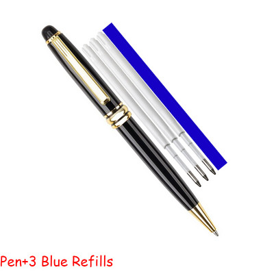 Vânzare fierbinte pix cu bile cu 163 role, marca completă din metal, birou, bărbați de afaceri, pix pentru scris cu semnătură Cumpărați 2 trimiteți cadou