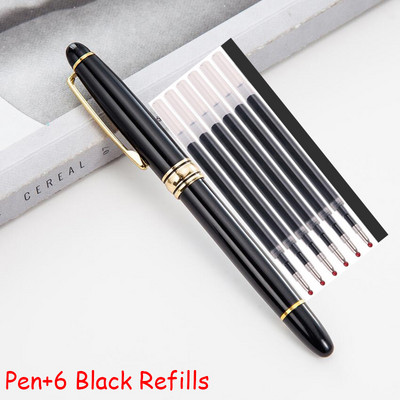 Vânzare fierbinte pix cu bile cu 163 role, marca completă din metal, birou, bărbați de afaceri, pix pentru scris cu semnătură Cumpărați 2 trimiteți cadou