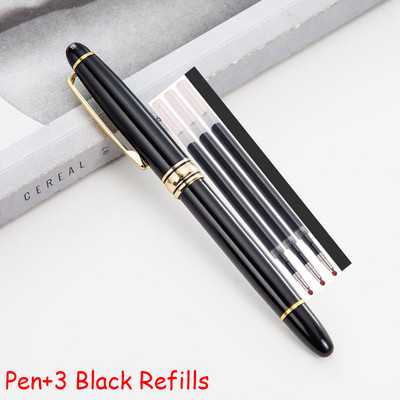 Vânzare fierbinte pix cu bile cu 163 role, marca completă din metal, birou, bărbați de afaceri, pix pentru scris cu semnătură Cumpărați 2 trimiteți cadou