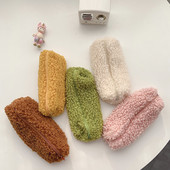 Trusa de creion Kawaii Papetarie coreeana Astuccio Estojo Escolar Husa pentru stilouri de pluș Accesorii de culoare solidă Trousse Scolaire Genți de creion