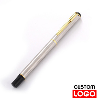 Metalinis rutulinis rašiklis gelio rašiklis Vandens pagrindu pagamintas rašiklis reklaminis rašiklis Individualizuotas logotipas, išgraviruotas pavadinimas Kanceliarinės prekės Didmeninė prekyba