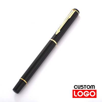 Metalinis rutulinis rašiklis gelio rašiklis Vandens pagrindu pagamintas rašiklis reklaminis rašiklis Individualizuotas logotipas, išgraviruotas pavadinimas Kanceliarinės prekės Didmeninė prekyba